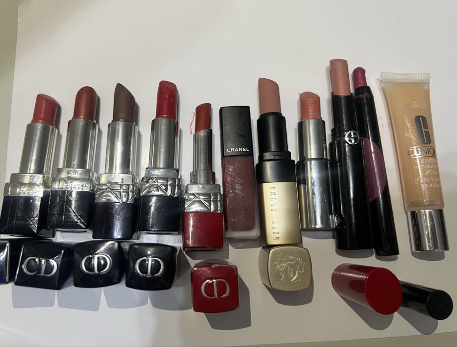 Помады Dior,YSL, Lancome, Guerlain и др.