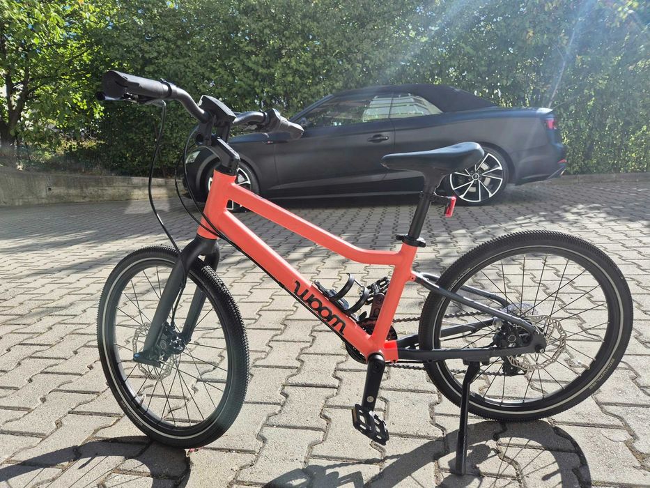 WOOM 4 Original - Bicicletă copii, 8 viteze, frâne disc,  20”