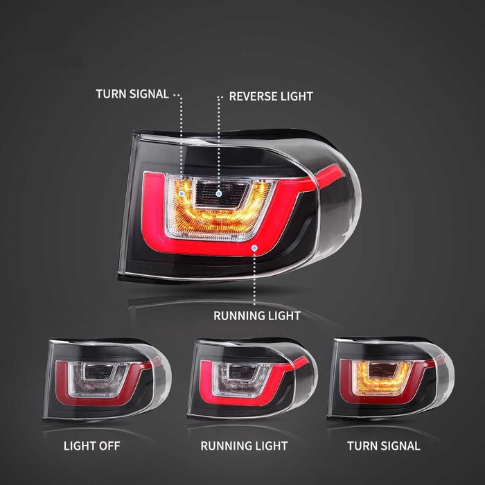 Фарове с решетка и стопове за Toyota FJ Cruiser