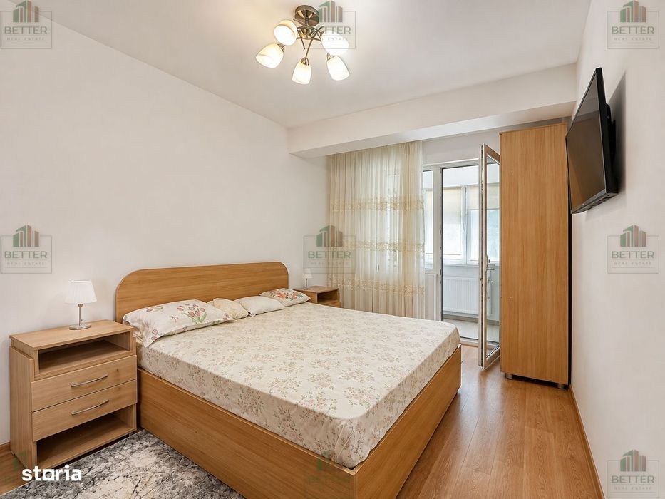 Apartament 2 camere decomandat | 59,78 mp utili | Mobilat și utilat