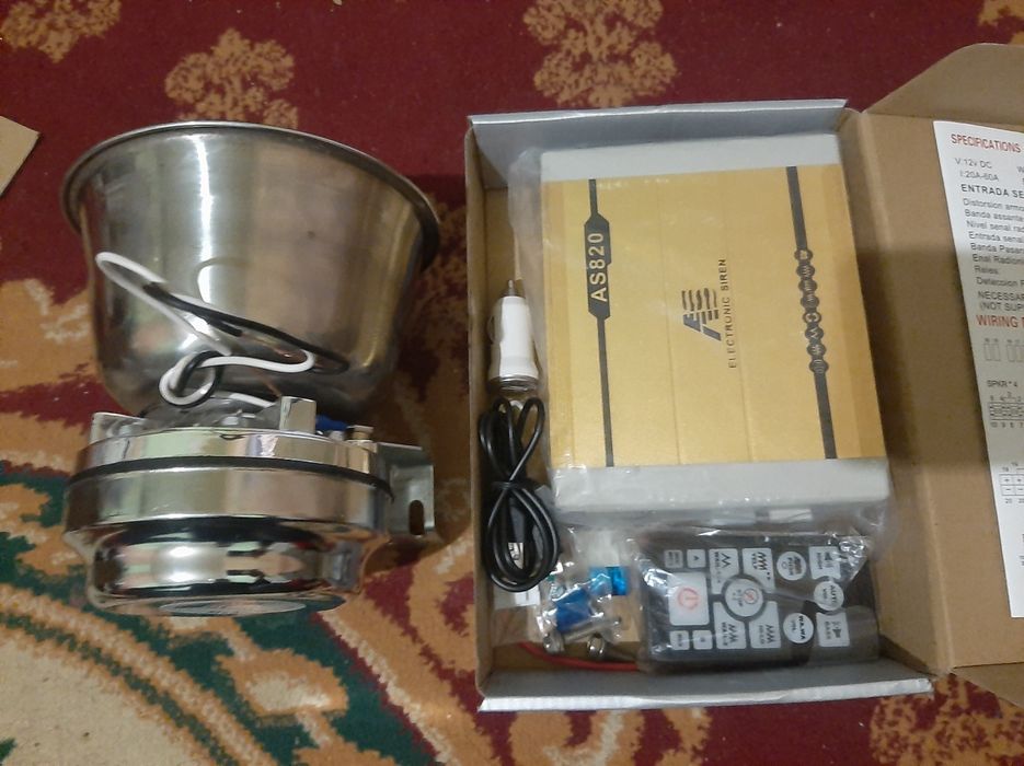 Сирена 600ватлик американка