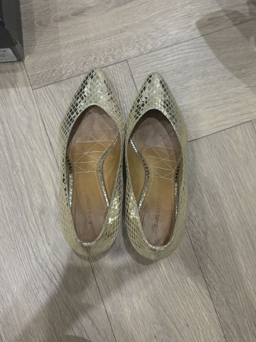 Туфли Isabel Marant 36 серебристые