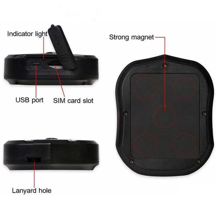 Tracker urmarire auto GPS 90 de zile magnet puternic web