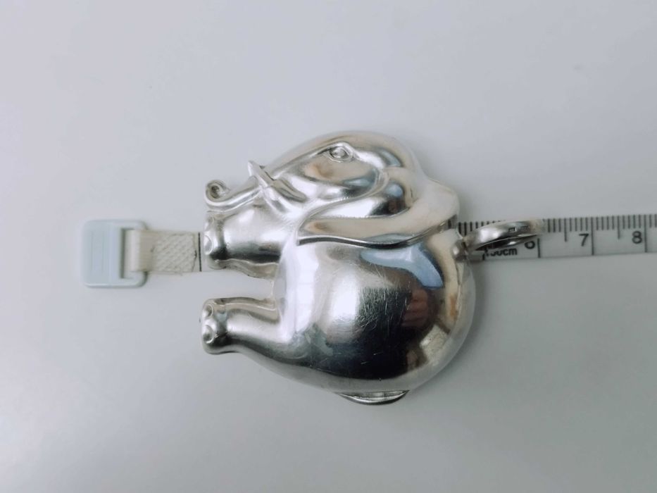 Ornament craciun argint sterling 925 elefant , Pandantiv