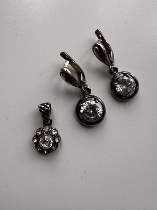 Серьги   серебро