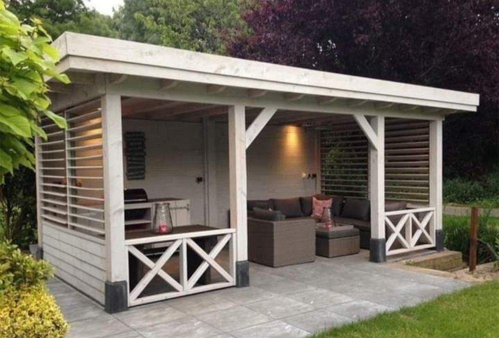 Vând și facem foișoare terase și magazie de depozitare și alte modele