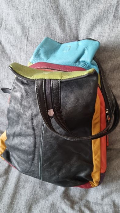 Раница от естествена кожа PIA RIES