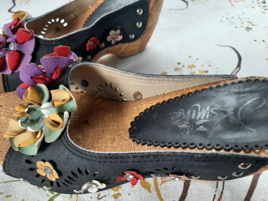 Летни дамски чехли