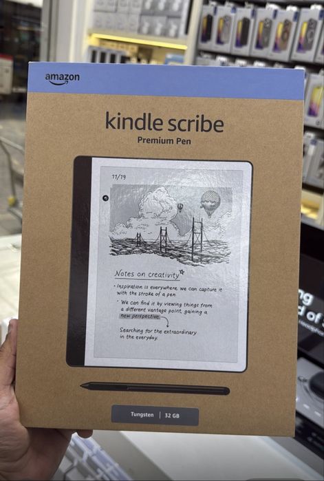 Amazon Kindle Scribe электронная книга с возможностью писать от руки