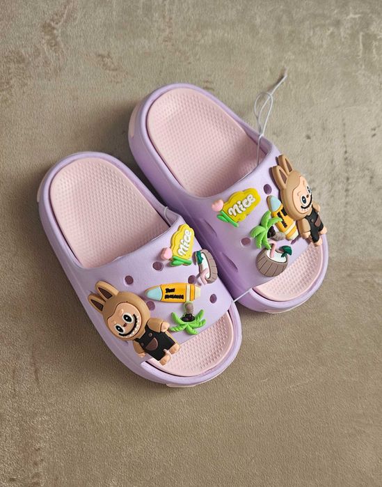 Papuci lila, marime 26-27