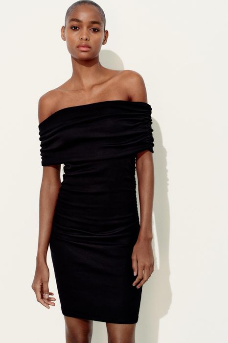 Чисто нова!! Дамска черна рокля Zara