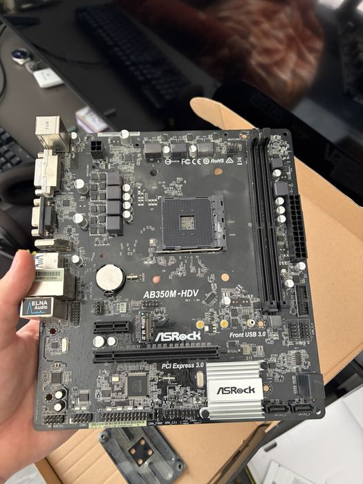 Asrock AB350M-HDV AM4