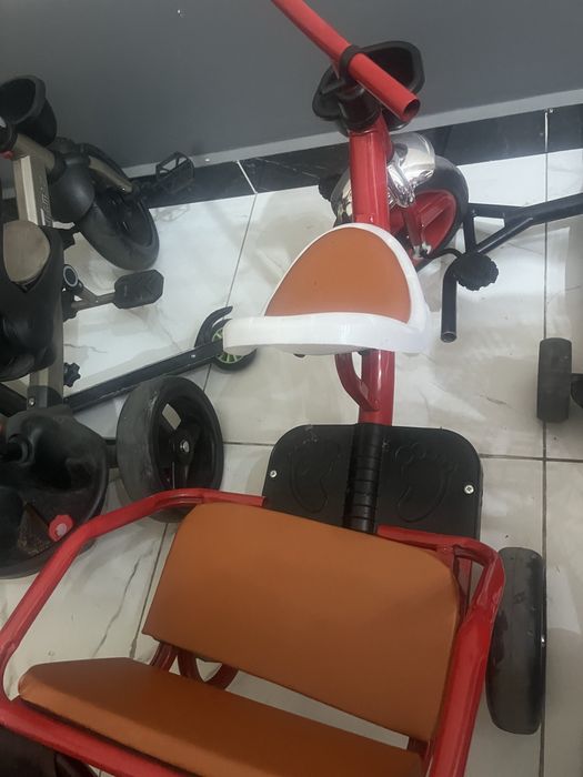 Велосипед двухместный детский