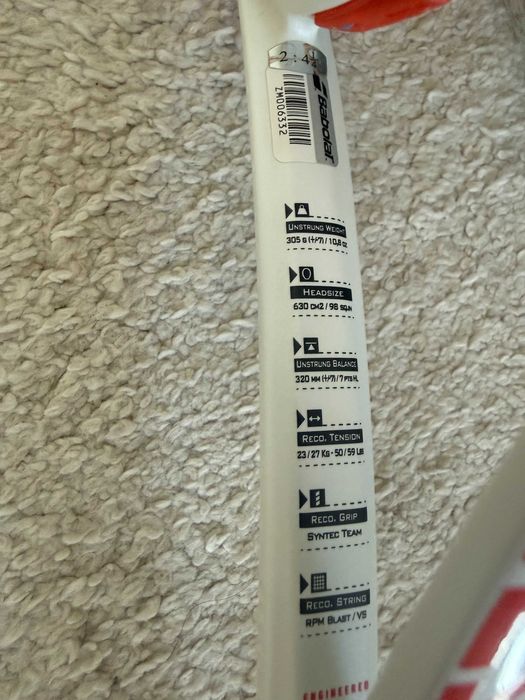 Racheta tenis -  Babolat Pure Strike 18x20
