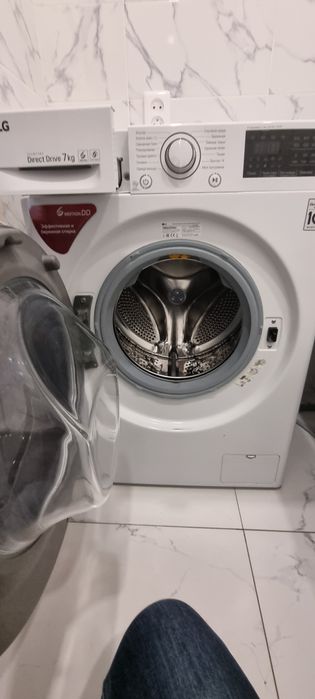 Стиральная машина LG белый