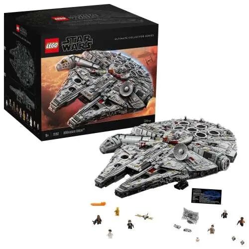 Lego Star Wars Millennium Falcon™ 75192, + alte Lego Star wars ( C3PO, R2D2, Baby Yoda)
