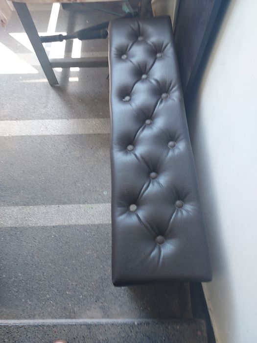 Кожена малка /тясна/ ракла  Д.80 см.Ш.40 В.40