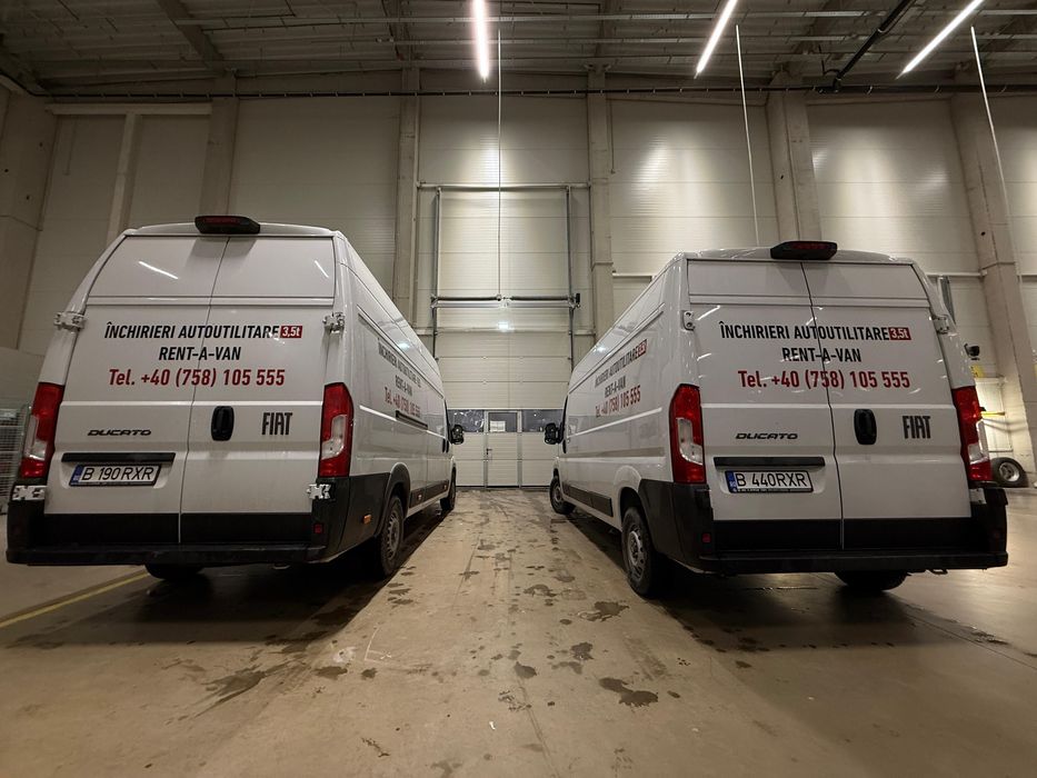 Dube de inchiriat / inchirieri dube / autoutilitara 3.5t / rent a van