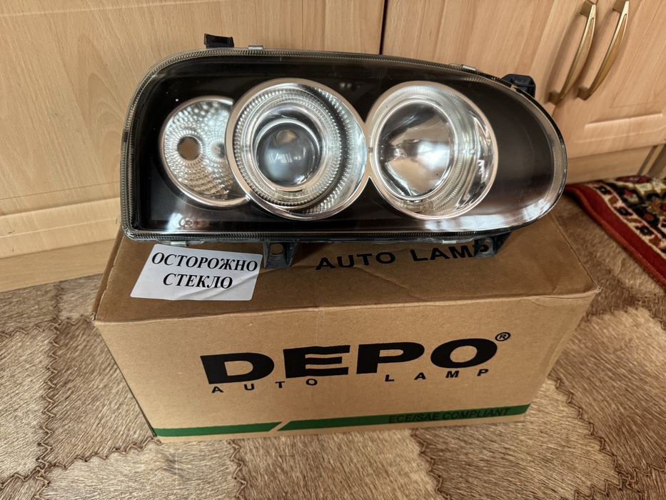 Фары на volkswagen golf 3