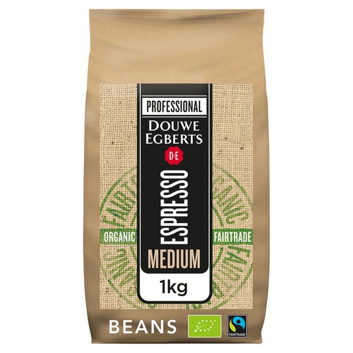 CAFEA DOUWE EGBERTS Espresso Prajire Medie ORGANIC 1kg Super Pret
