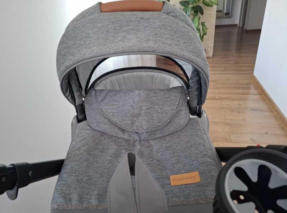 Căruț bebeluși Krausman Nexxo Grey