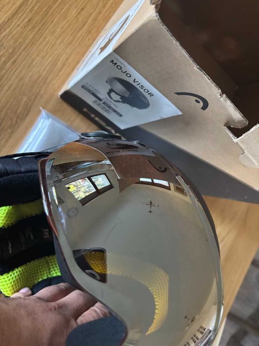 Casca Ski Copii Head Mojo Visor 47-51 + manusi LEKI