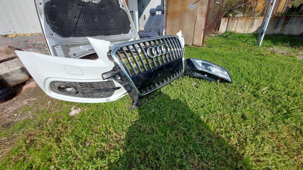 Преден капак броня и фар за Кю5 Q5