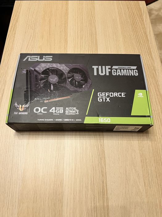 Asus TUF Nvidia GeForce GTX 1650 4GB