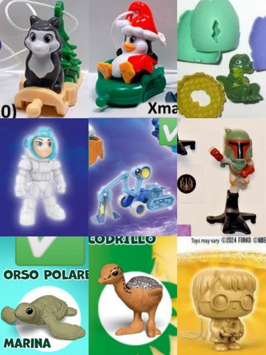 Обмен фигурки из kinder