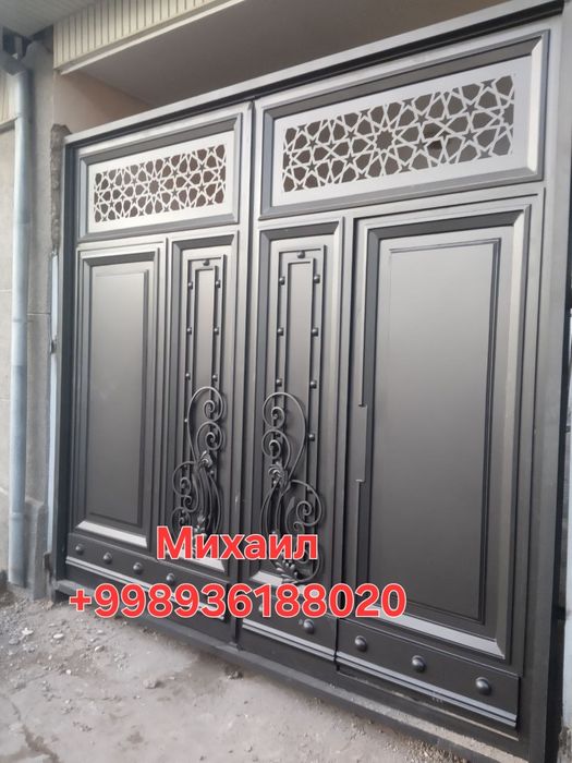 ВОРОТА. НАВЕСЫ. Двери. Решетки. Ограждение.