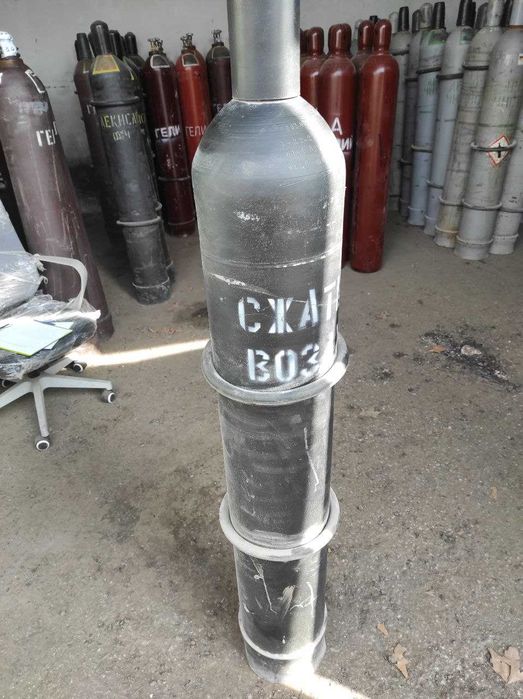 Воздух синтетический (20,9%) в 40 литровом баллоне: 6.3 м3