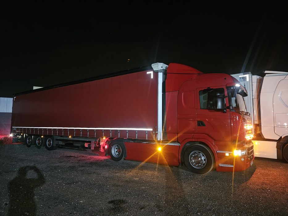 Ansamblu articulat, Scania R410 2016 Euro 6 + Schmitz Varios 2015