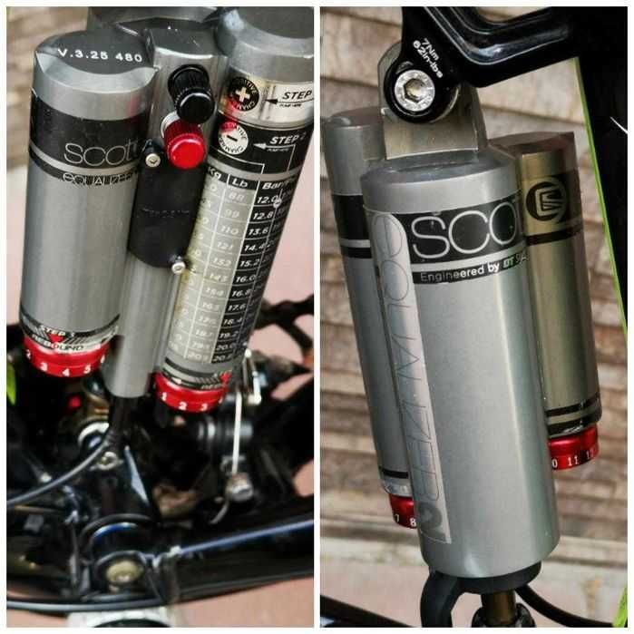 Карбонов MTB Bike Scott Genius Full Suspension 26цола