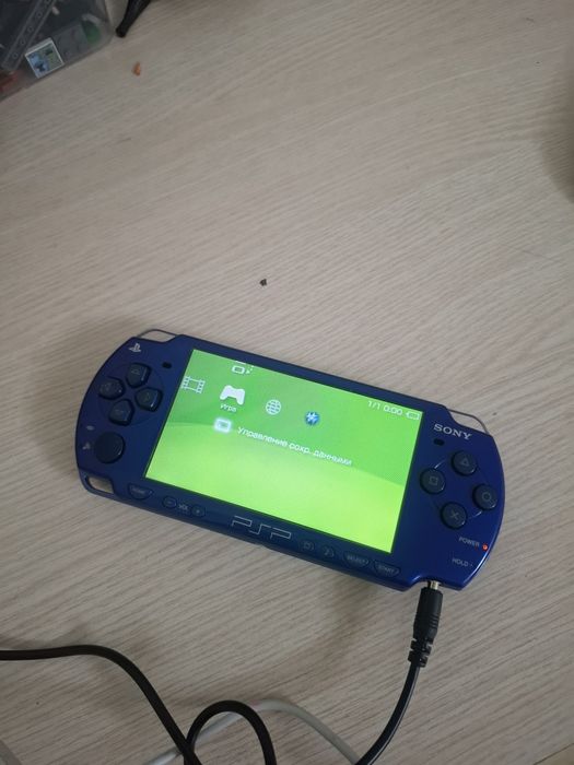 PSP слим с зарядкой