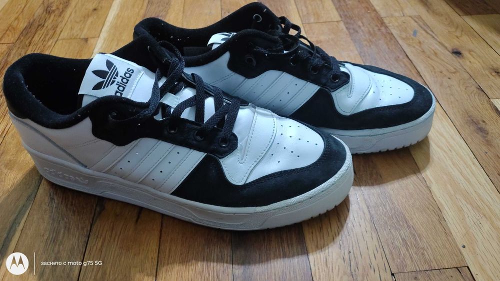 Маратонки / сникърси Adidas Rivalry Low FW2747 Бял