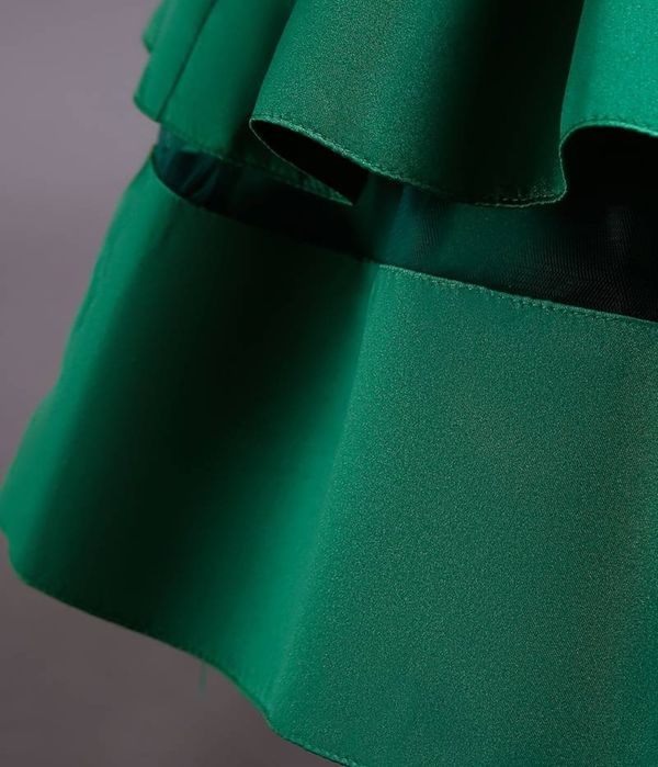 Rochie fetite verde smarald