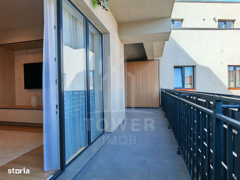 Apartament prima inchiriere cu 3 camere, nou, mobilat lux.
