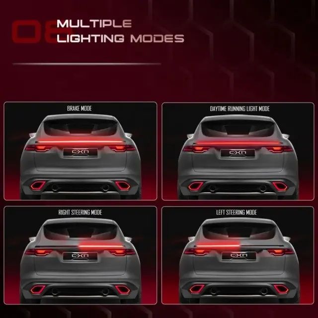 LED споллер пультли хамма мошинага стоп, поворотник, аварийка, габарит