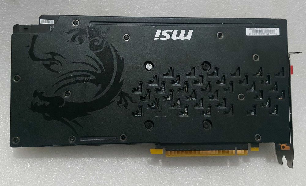 Placa video MSI GeForce GTX 1060 GAMING X 6GB GDDR5 192-bit Oradea • OLX.ro