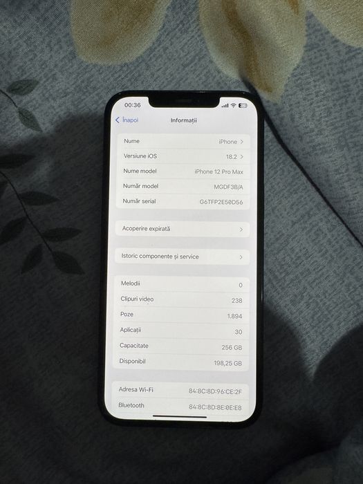 Iphone 12 pro max 256gb Albastru