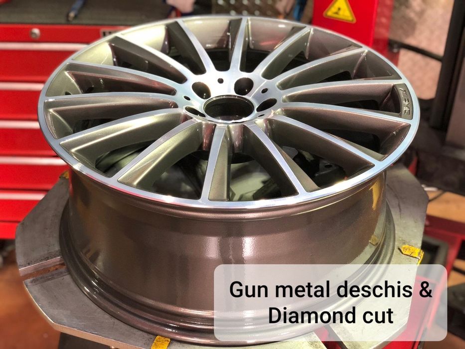 Strunjim la fata jante auto prin metoda Diamond Cut  Cnc Vopsit jante