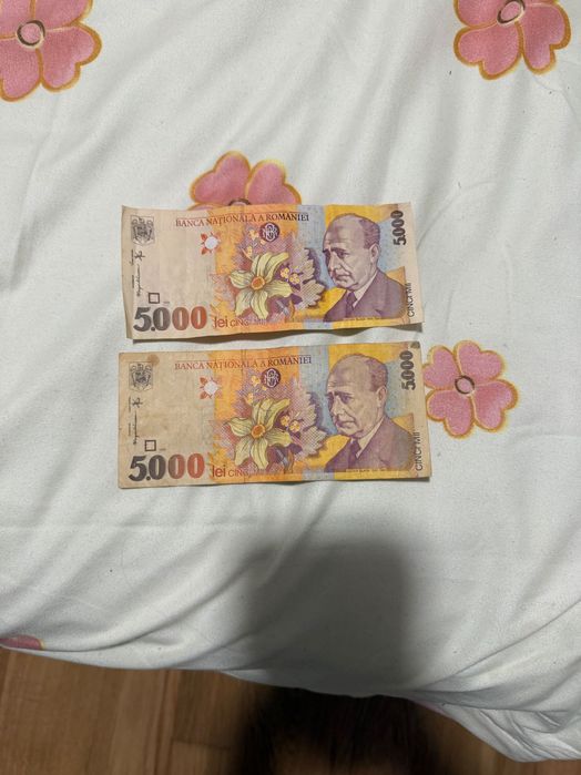 Bancnota 5.000 Lei 1998 Seria 003B2380255