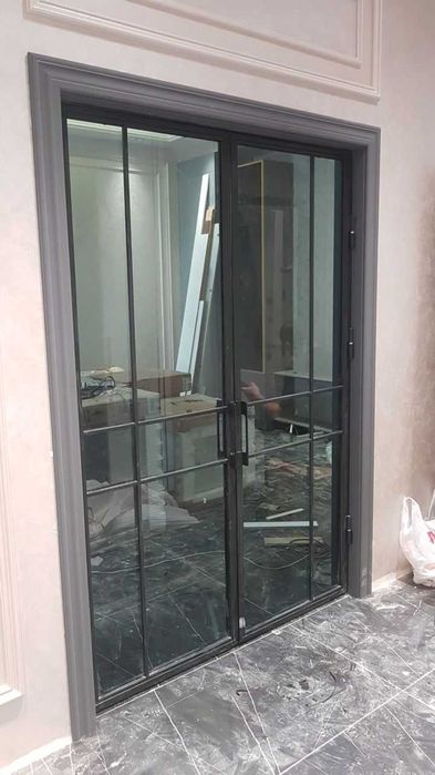 Раздвижные двери и перегородки в стиле лофт