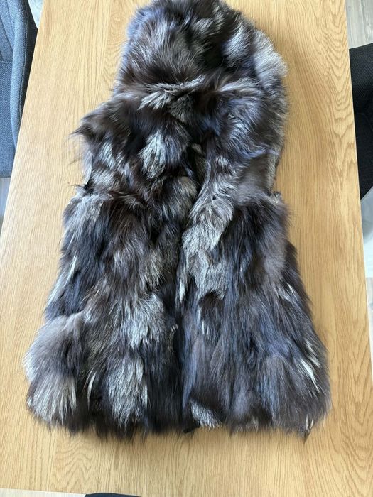 Дамски елек от естествен косъм