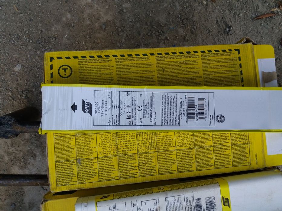 Электроды лучшие по нерж.алюминию,чугуну и др.метал.Высокого качества.