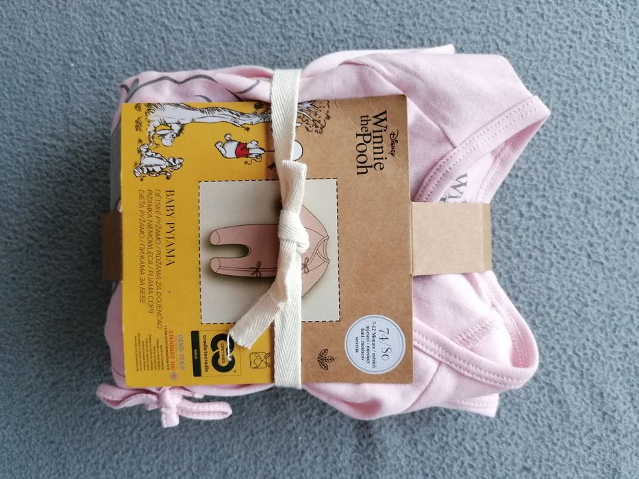 Чисто нови 2бр боди и гащиризон размер 74-80см.