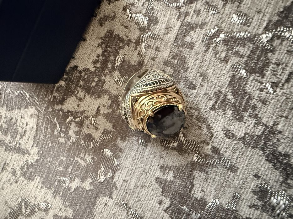 Кольцо мужской размер 23 серебро 925