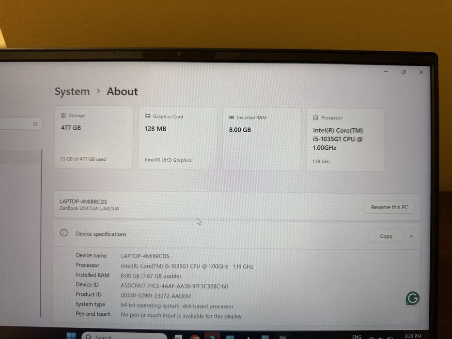 Asus ZenBook 14, 13inch