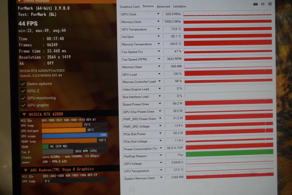 Видеокарта GPU Nvidia Quadro RTX A2000 6GB / Вкл.ДДС