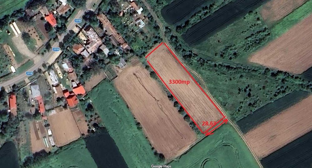 Teren de 3300 mp Intravilan